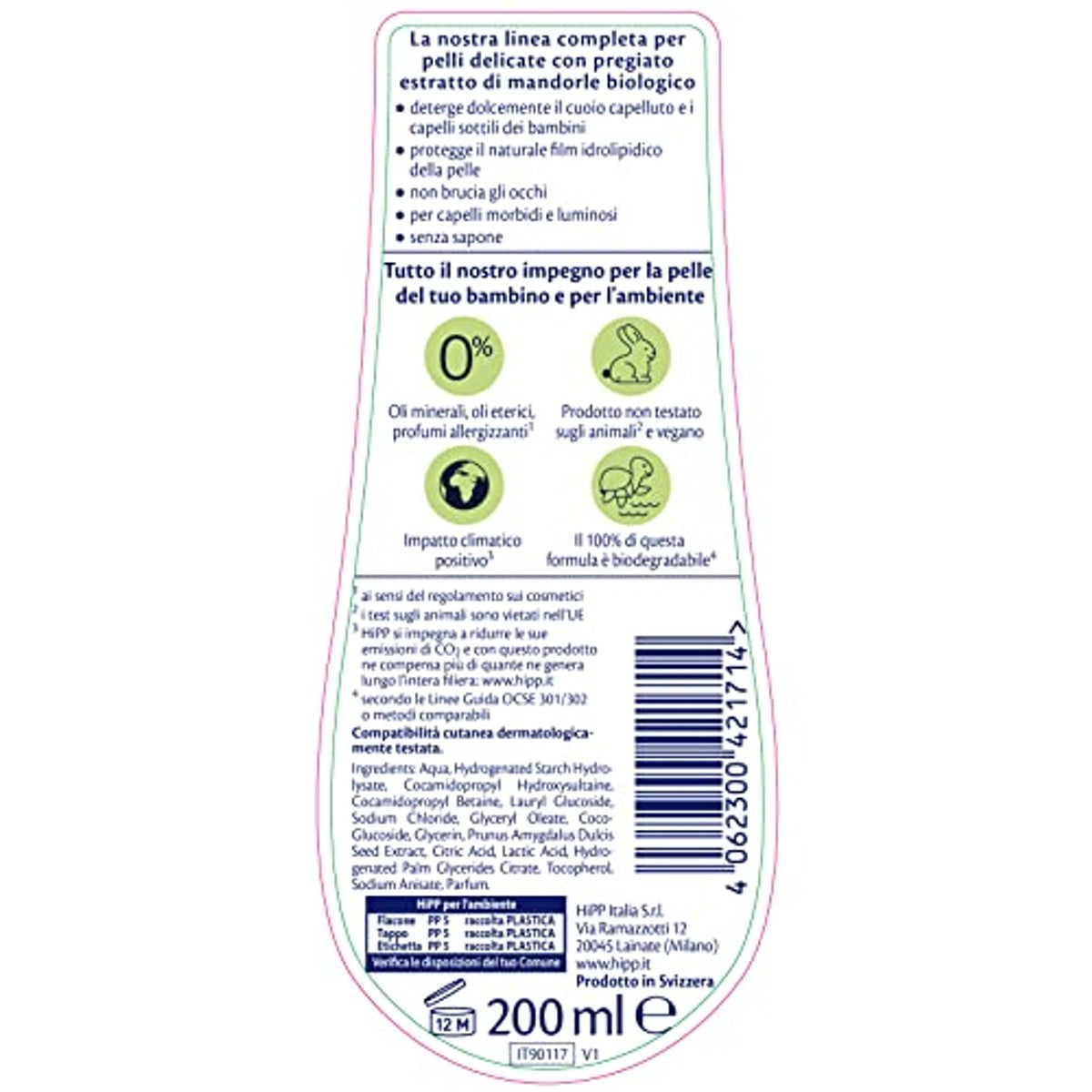 HiPP Babyfijne shampoo 6 x 300 ml - Voordeelverpakking