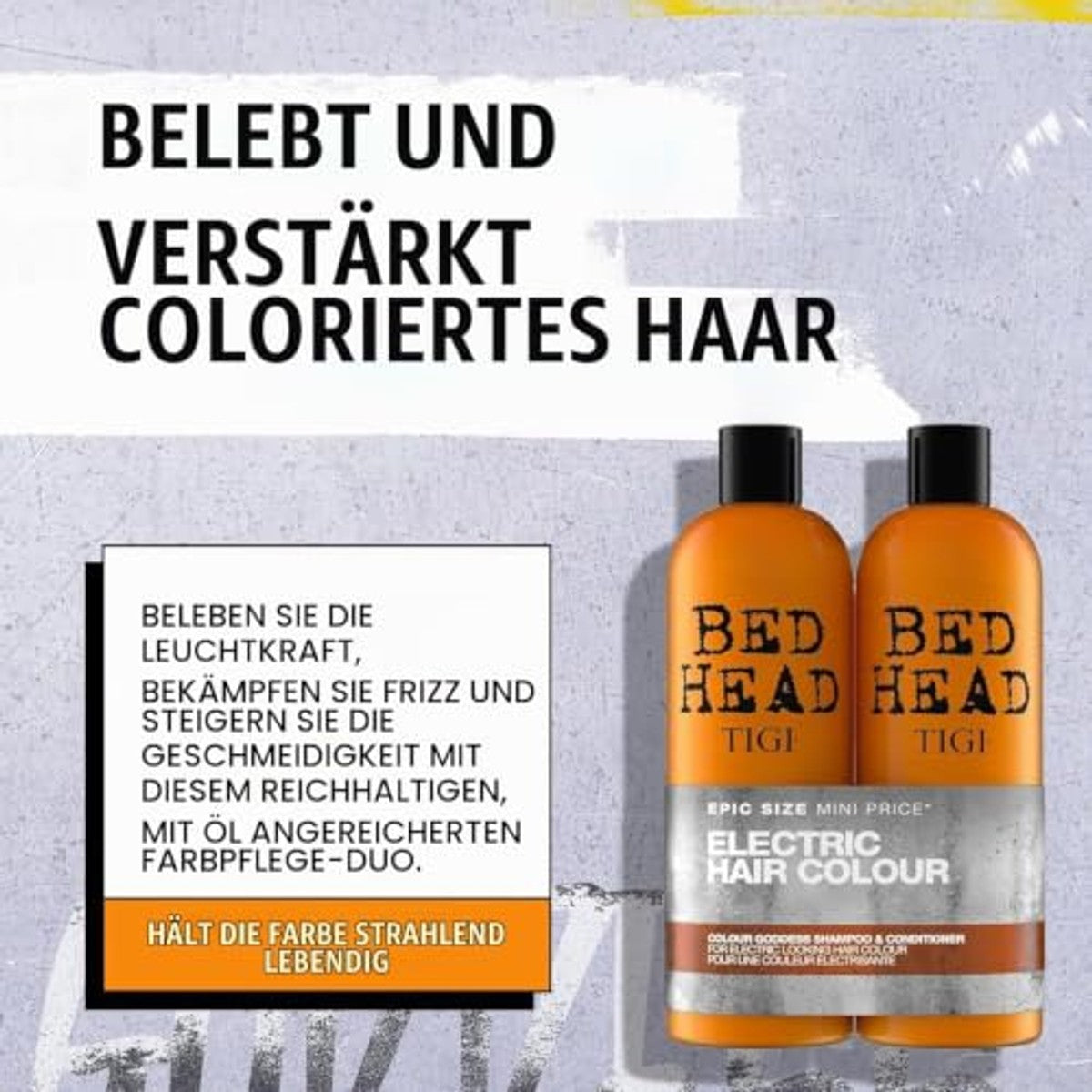 Bed Head by TIGI Colour Goddess Conditioner, 750 ml – TIGI