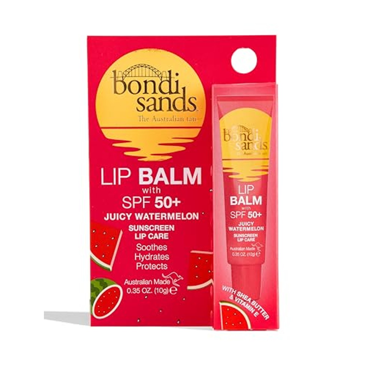Bondi Sands Lip Balm SPF 50+ Juicy Watermelon 6 x 10 g - Voordeelverpakking