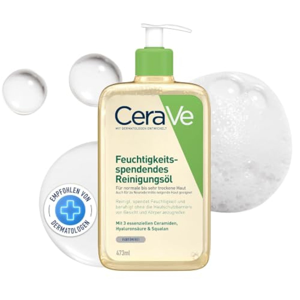 CeraVe Hydraterende Reinigingsolie voor Lichaam en Gezicht 473 ml - 6-pack