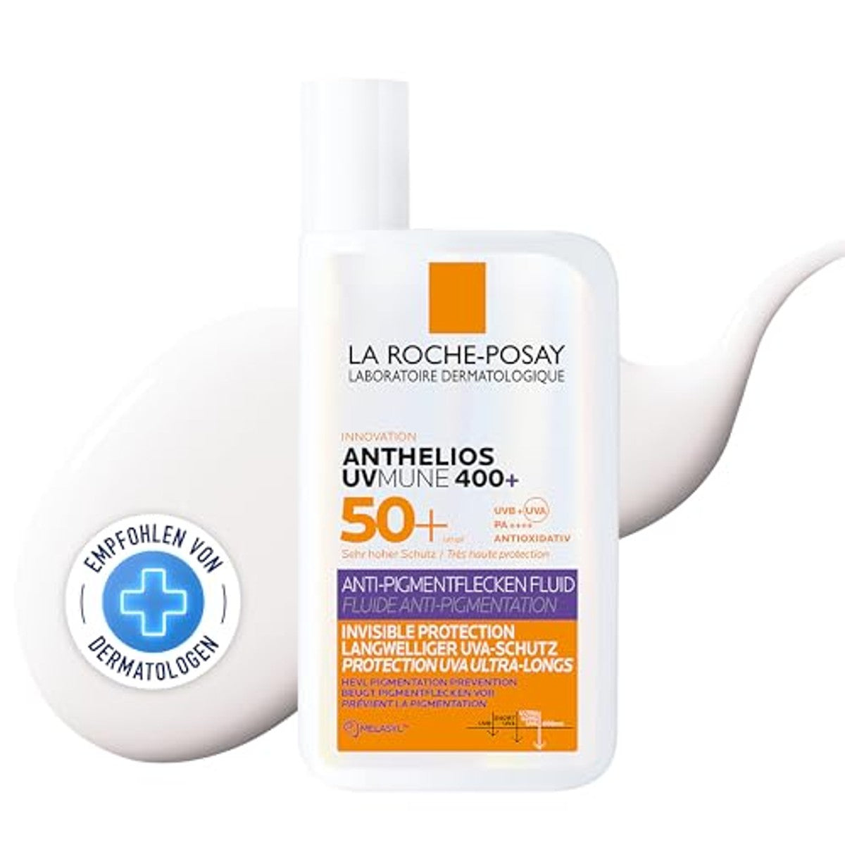 La Roche-Posay Anthelios Anti-pigmentvlekken Vloeistof Gezicht SPF 50+, 50 ml - 6-pack