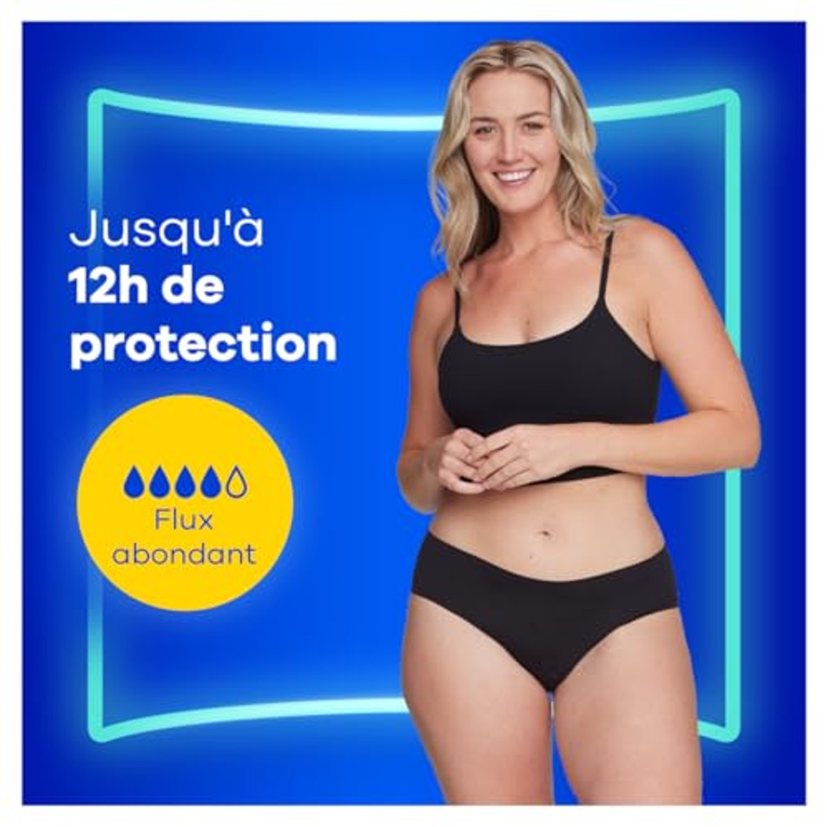 Always Menstruatiebroek Hipster XS 36-38 Zwart, 1 stuk – Always