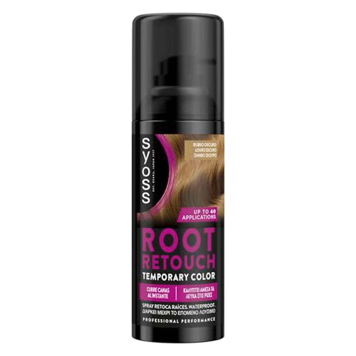 Syoss Root Retouch Herstelspray Donkerblond 1 x 120 ml – Syoss