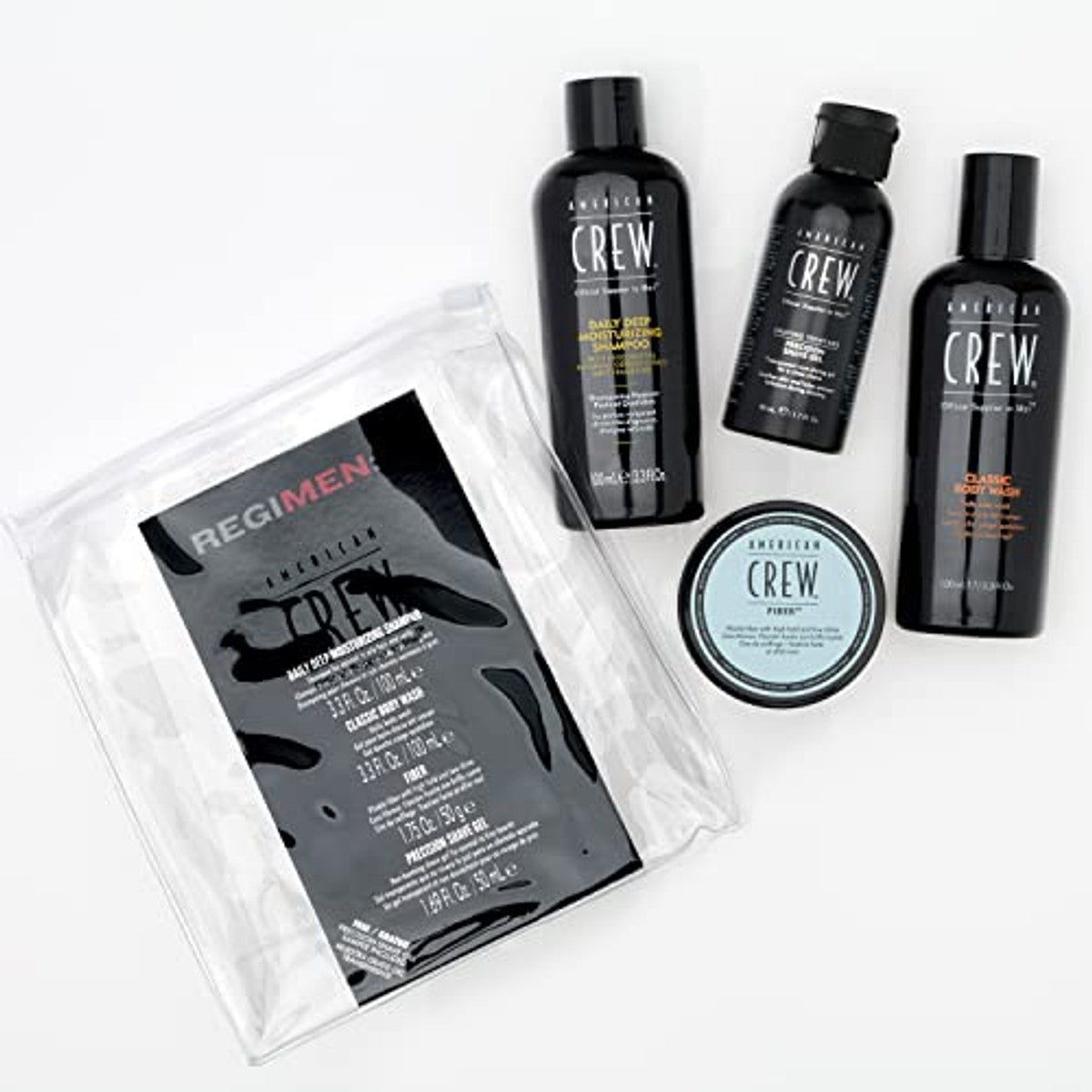 American Crew Travel Kit voor Baard, Haar en Lichaam - 6-pack