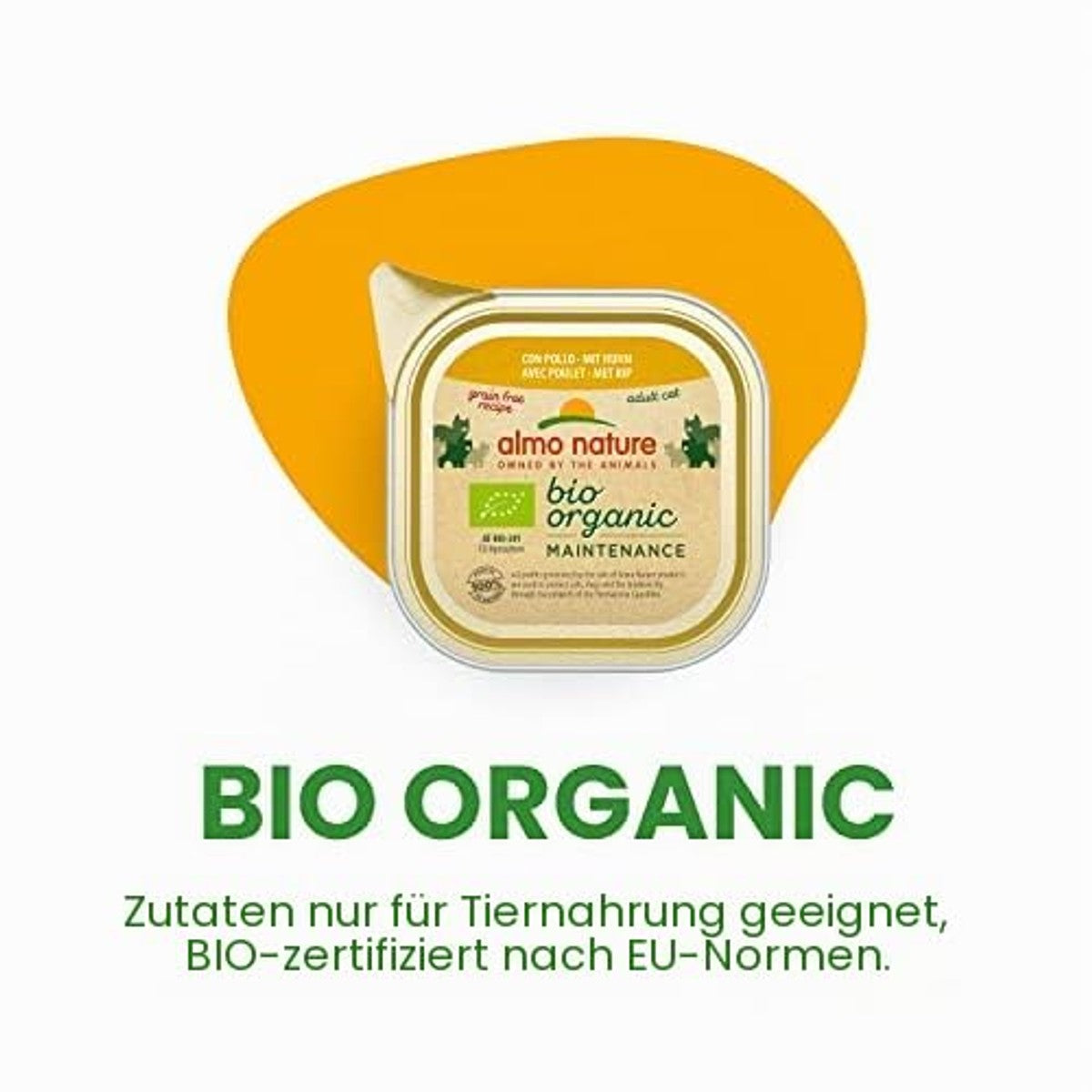 Almo Nature BioOrganic Nat Kattenvoer Zalm 19 x 85 g - 3-pack