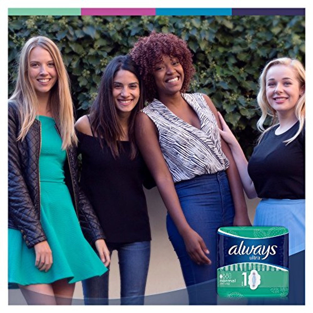 Always Ultra Normaal maat 1 maandverband met vleugels, 56 stuks – Always
