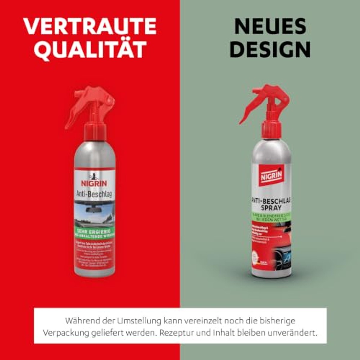 NIGRIN 72980 anticondensspray 3 x 300 ml - Voordeelverpakking
