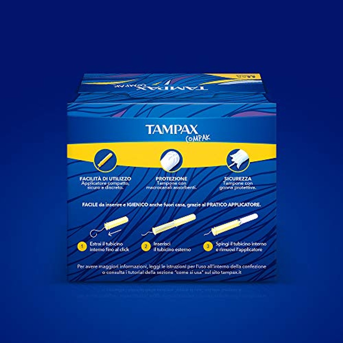 Tampax Compak Regular Tampons X 24 cm met applicator – Tampax