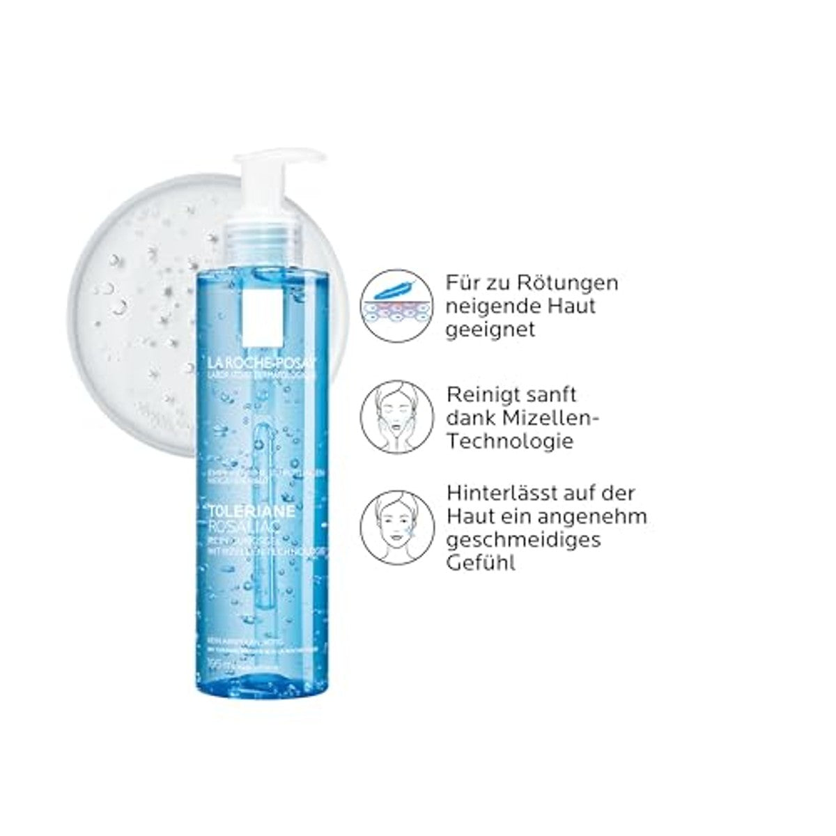 La Roche-Posay Toleriane Rosaliac Reinigingsgel 195 ml - 6-pack