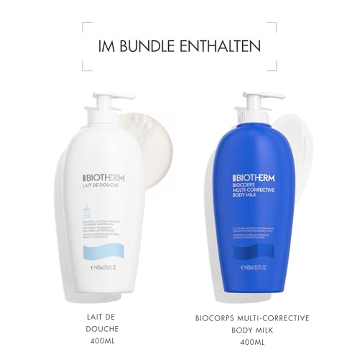 Biotherm Life Plankton Regenererende Bodymilk 400 ml & Lait De Douche Gel 400 ml - 6-pack