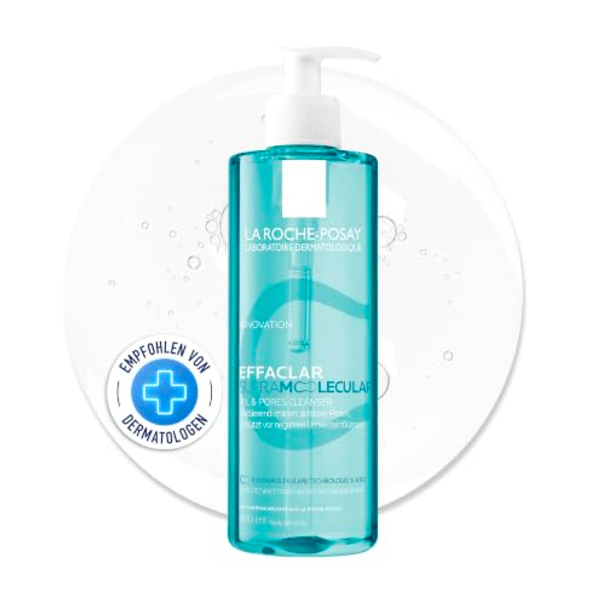 La Roche-Posay Effaclar Supramolecular Reinigingsgel 400 ml - 6-pack