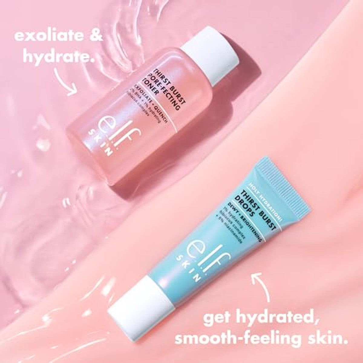 e.l.f. Skin Thirst Burst Dew-O Huidverzorgingsset - 3 stuks