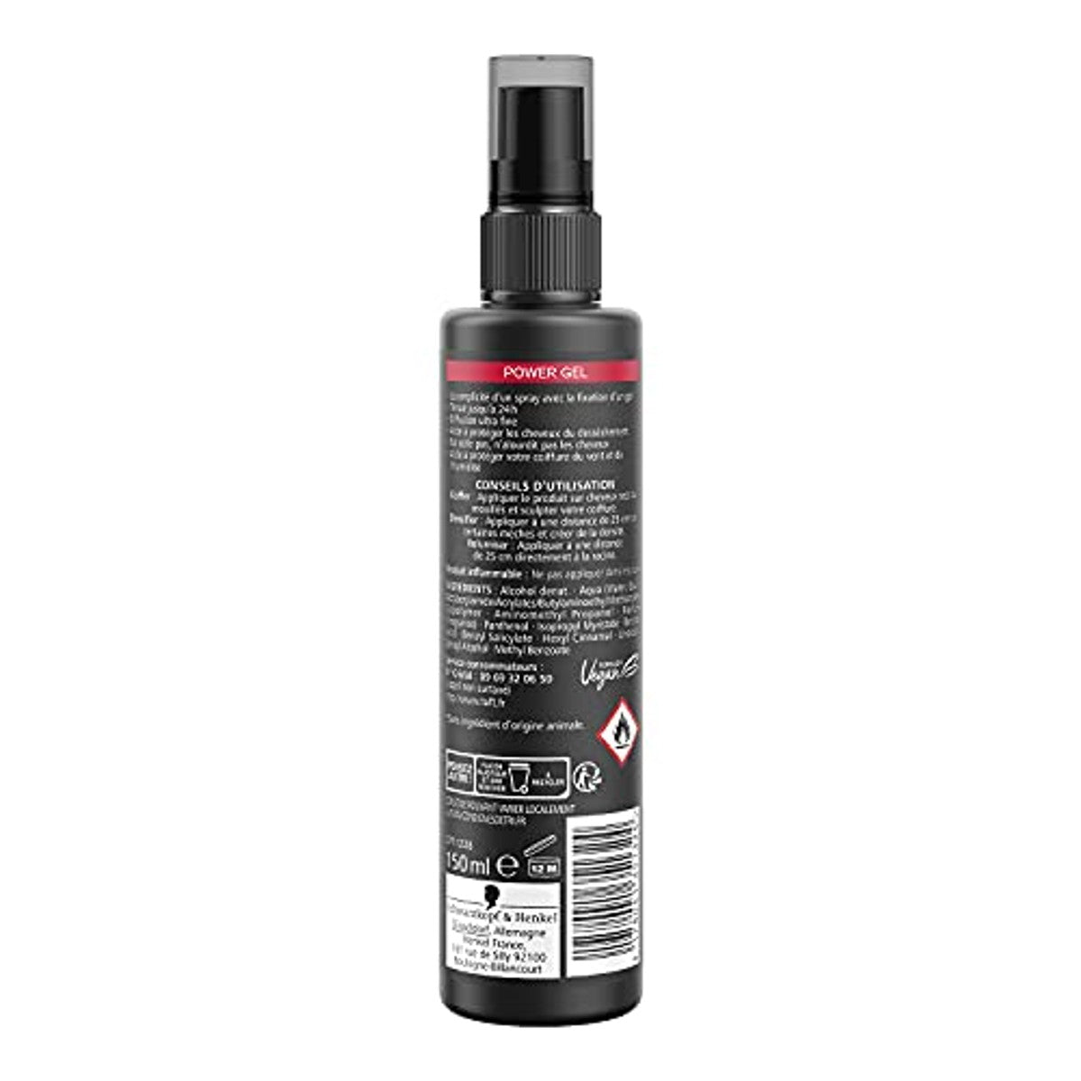 TAFT Power Haargel Spray Fixatie 4 3 x 150 ml - Voordeelverpakking