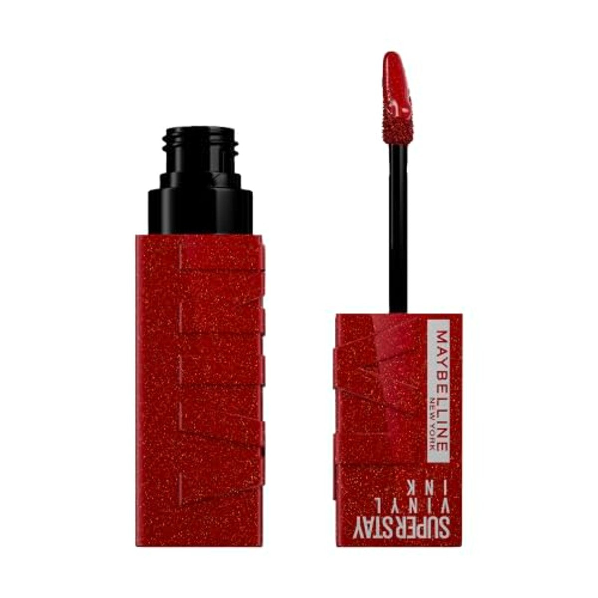 Maybelline New York Super Stay Vinyl Ink vloeibare lippenstift, nr. 902 Fiery Garnet, langdurige kleur en glans, 4,2 ml – MAYBELLINE