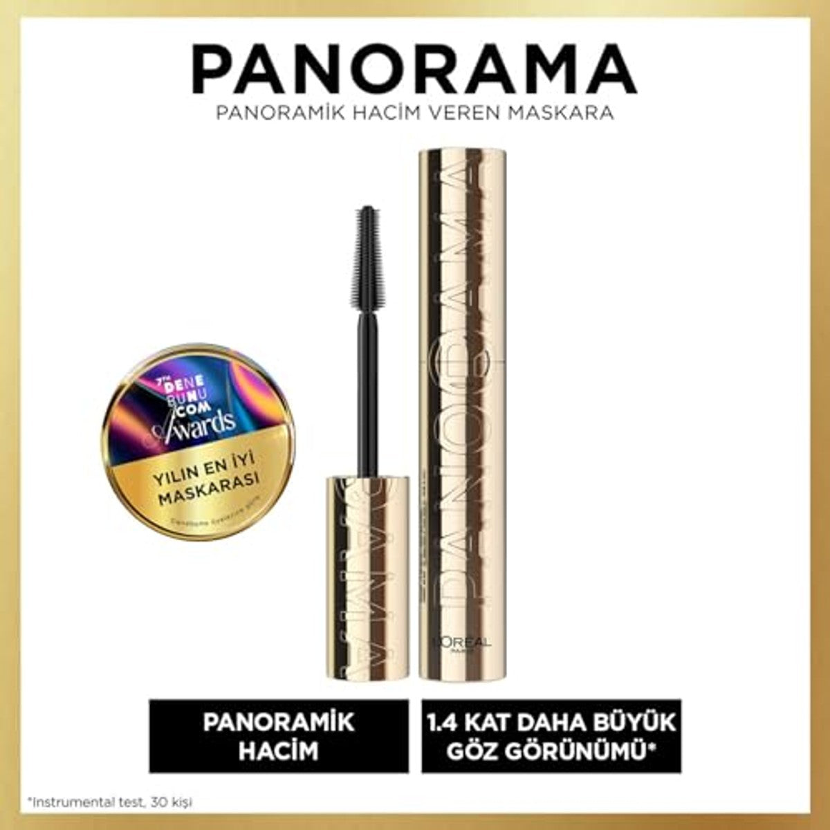 L'Oreal Paris Panorama Mascara Zwart 9,9 ml – L'Oreal Paris