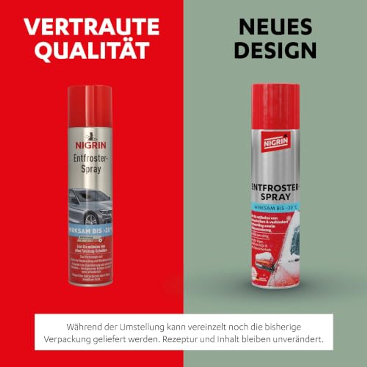 NIGRIN 74045 Ontdooistspray 400 ml – NIGRIN