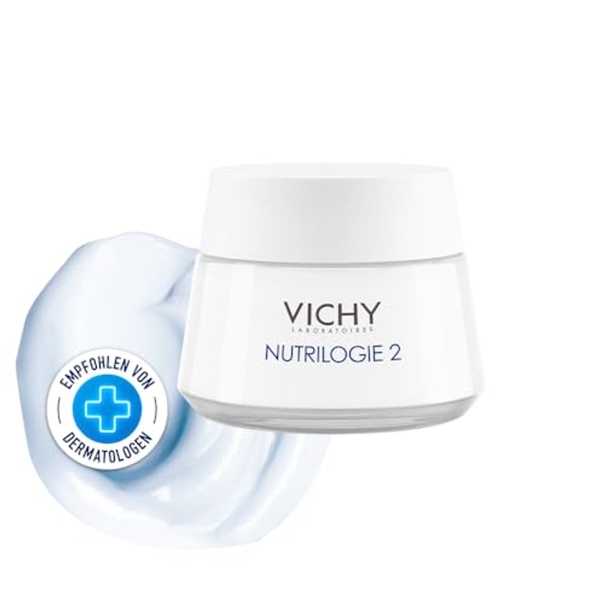Vichy Nutrilogie 2 Rijke Gezichtscrème voor Zeer Droge Huid 50 ml - 3-pack