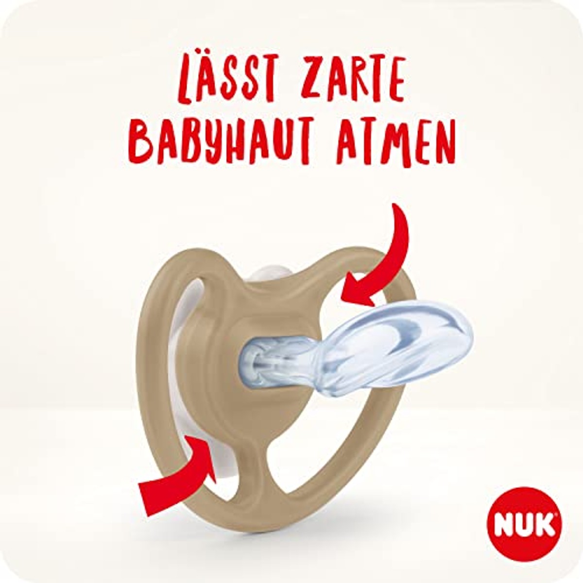 NUK Space fopspeen Disney Mickey Mouse 0-6 maanden 2 stuks – foto 3