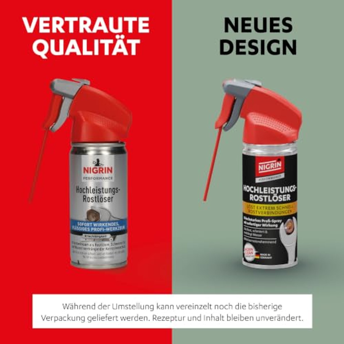 NIGRIN HyBrid krachtige roestverwijderaar 3 x 100 ml - Voordeelverpakking