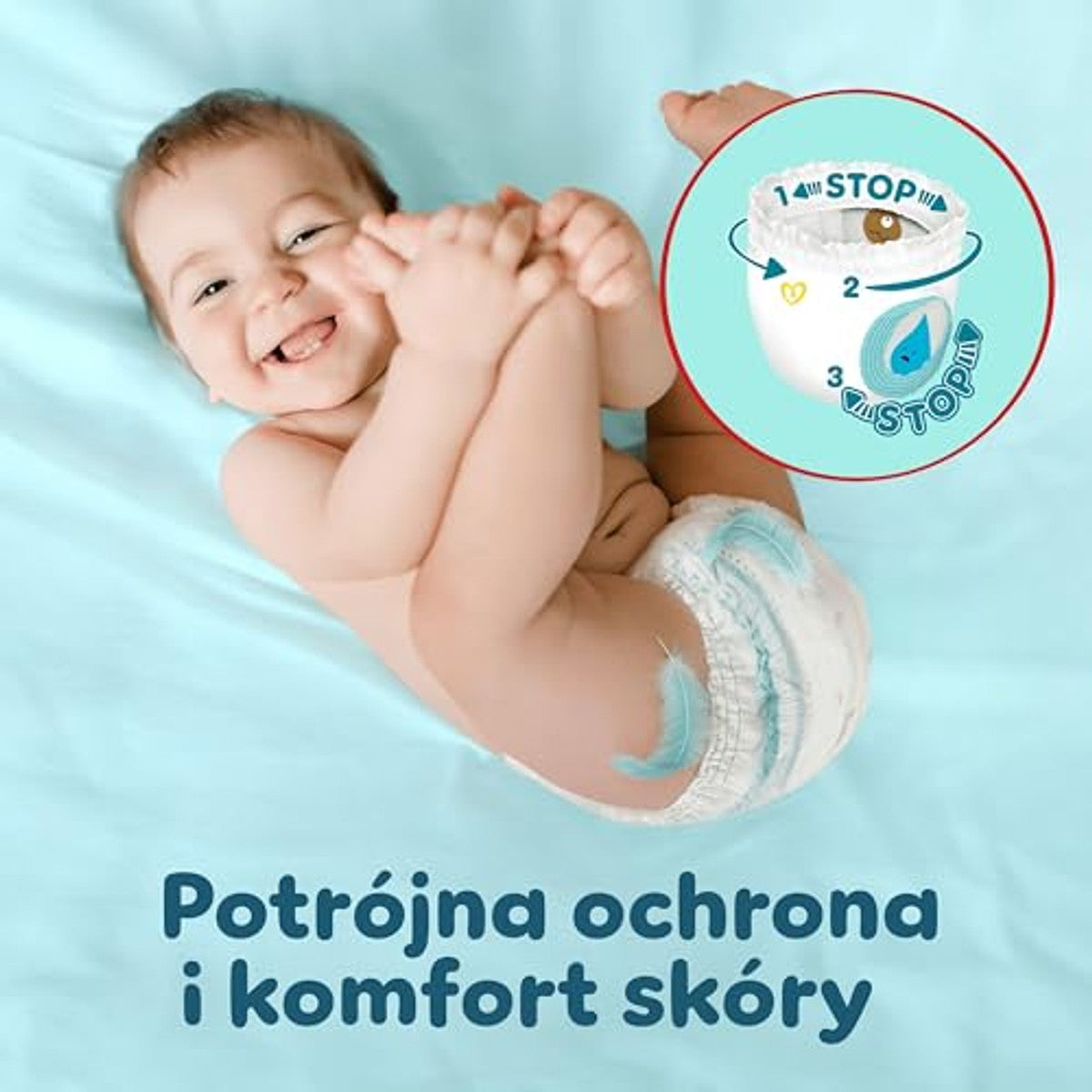 Pampers Premium Care luiers maat 7, 80 luiers+ 6 x 15 kg - Voordeelverpakking