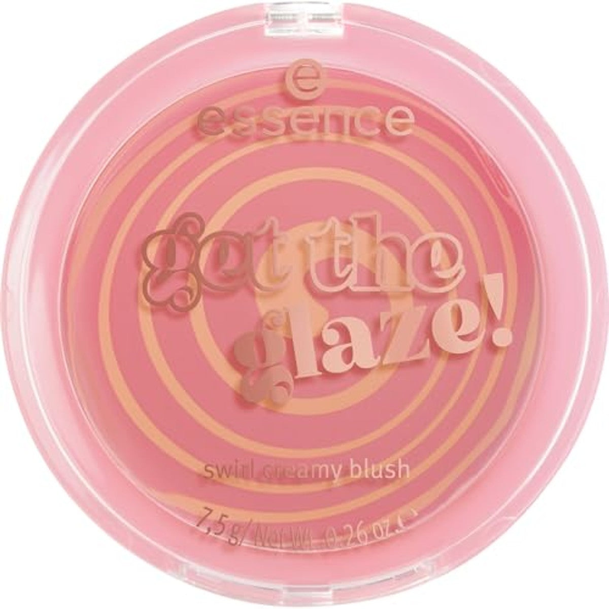 essence get the glaze! swirl creamy blush 01 7,5 g - 6-pack