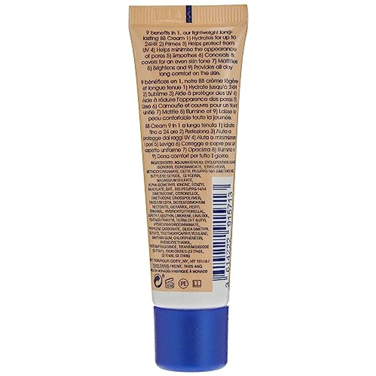 Rimmel London BB Cream 9-in-1 glanseffect LSF 15 30 ml - 3 stuks