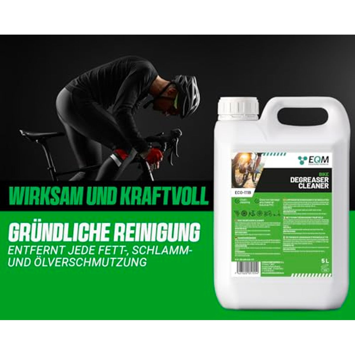 EQM ECO-111B Fietsreiniger 3 x 5 liter - Voordeelverpakking