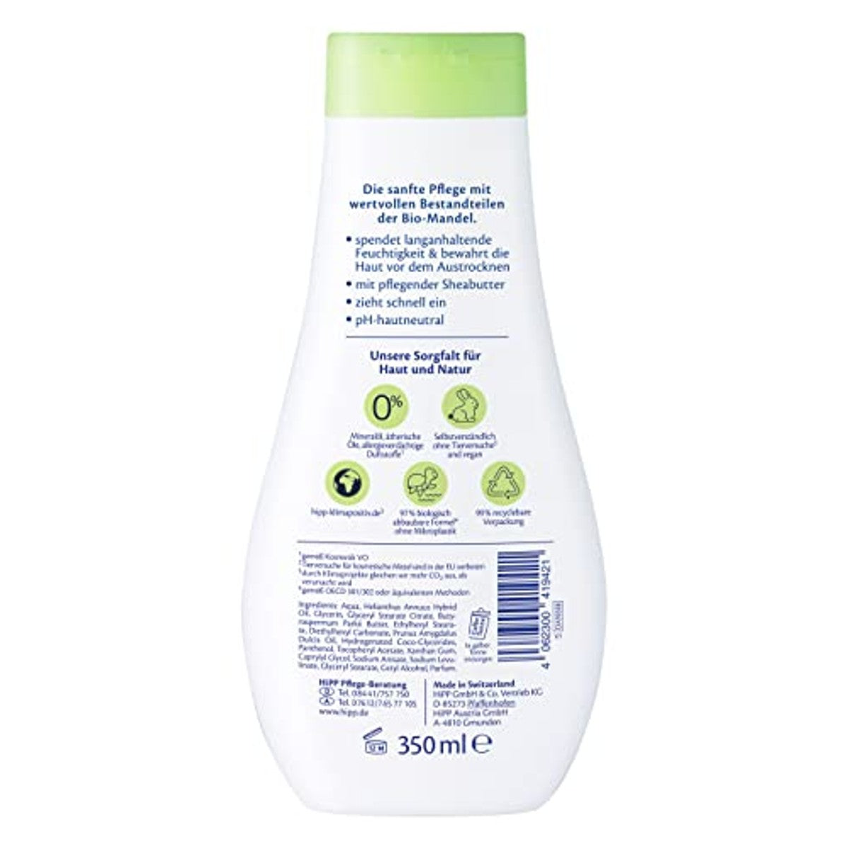 Hipp Babysanft Milk Lotion 6 x 350 ml – Hipp Babysanft