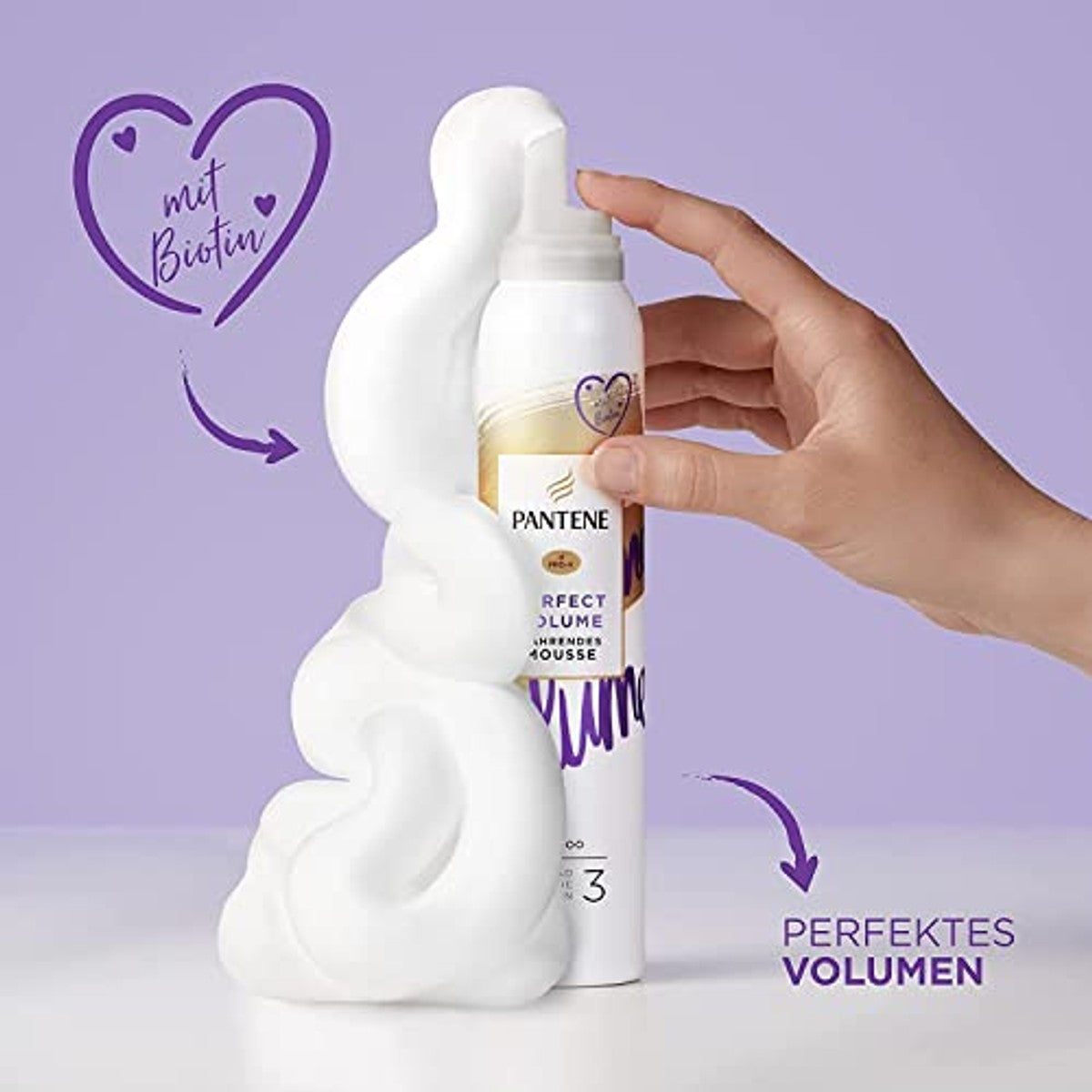 Pantene Pro-V Perfect Volume voedende mousse 200 ml – Pantene
