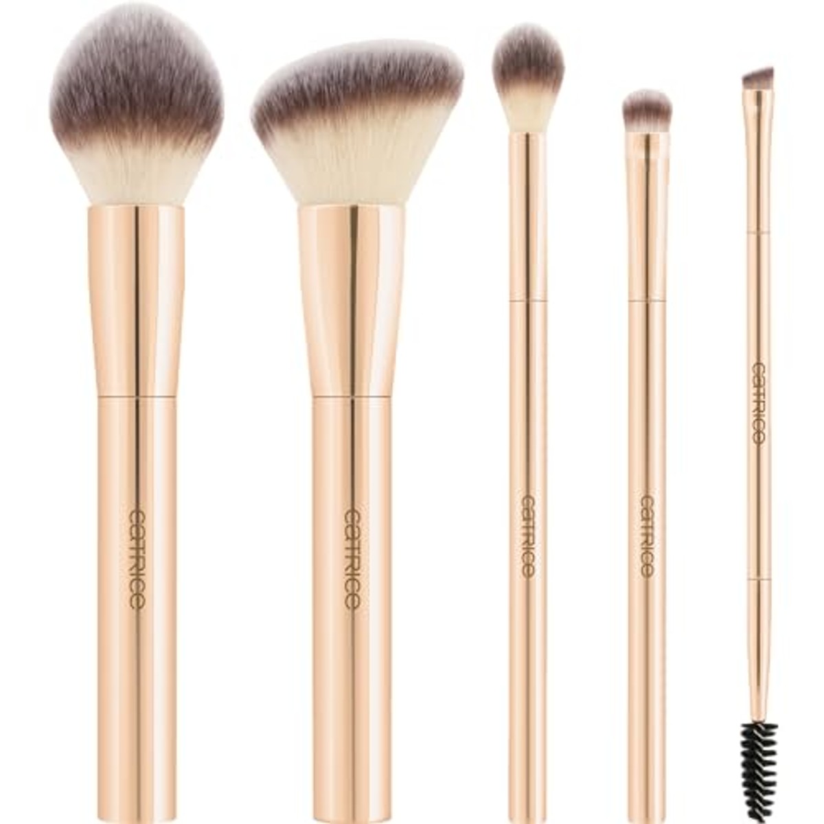 Catrice Cosmetics Pro Essential Brush Set goud 5 stuks - 3-pack