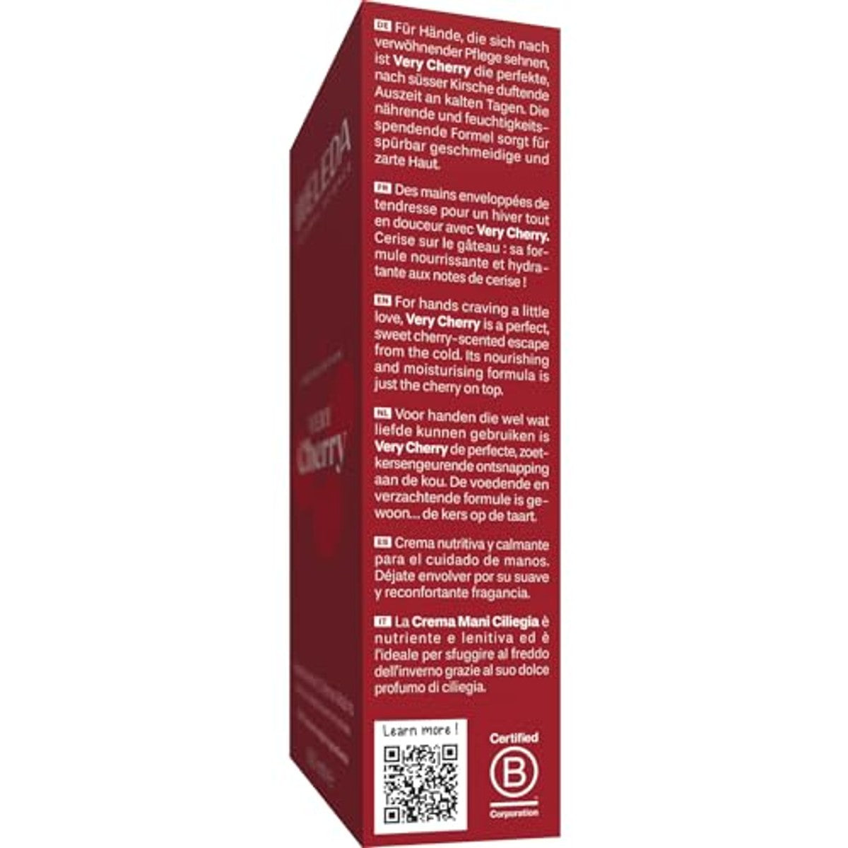 Weleda Bio Very Cherry Handcrème Limited Edition 50 ml - 3-pack