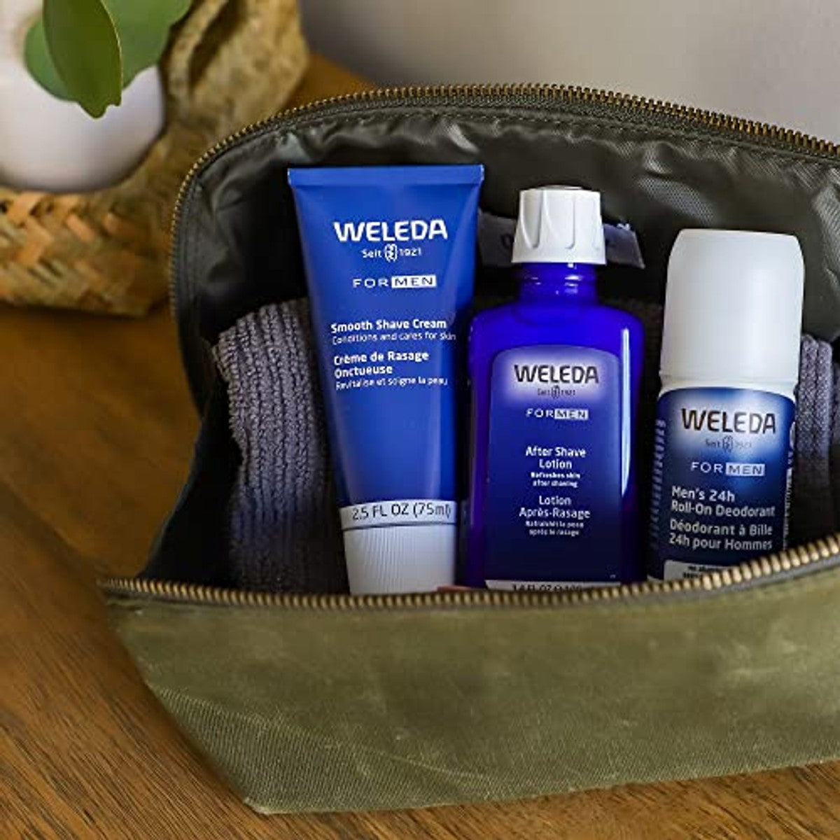 Weleda for Men 24h Deo Roll-on zonder Aluminium 2 x 50 ml - 3-pack
