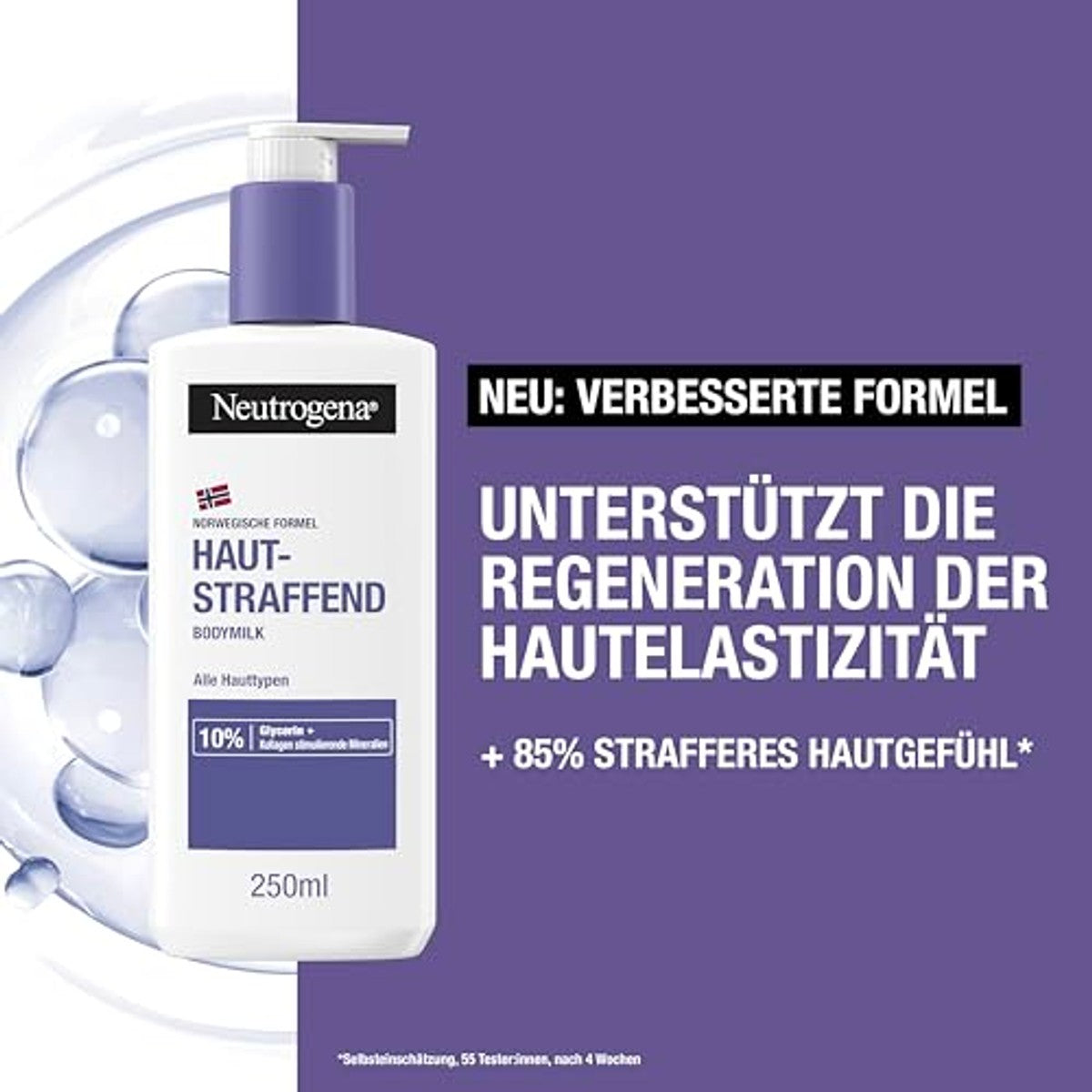 Neutrogena Noorse formule huidverstevigende bodymilk 3 x 250 ml - Voordeelverpakking