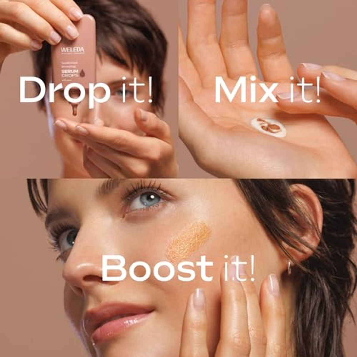 Weleda Bio Sunkissed Bronzing Serum Drops Yuzu 30 ml - 3-pack