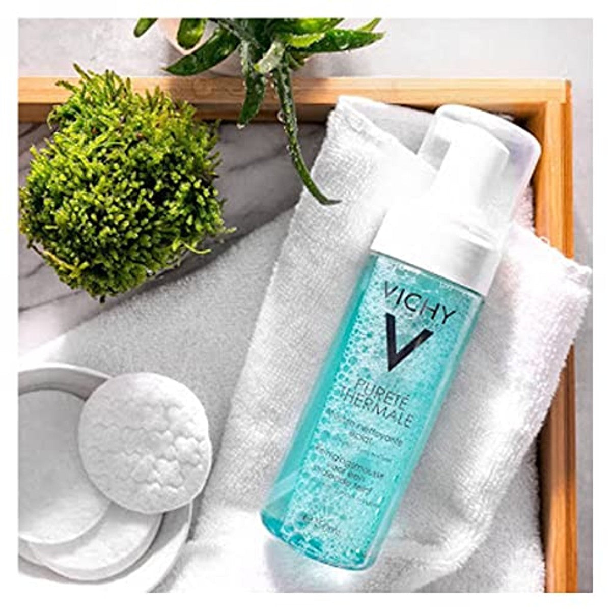 Vichy Pureté Thermale Zachte Reinigingsschuim met Glycerine, 150 ml - 6-pack