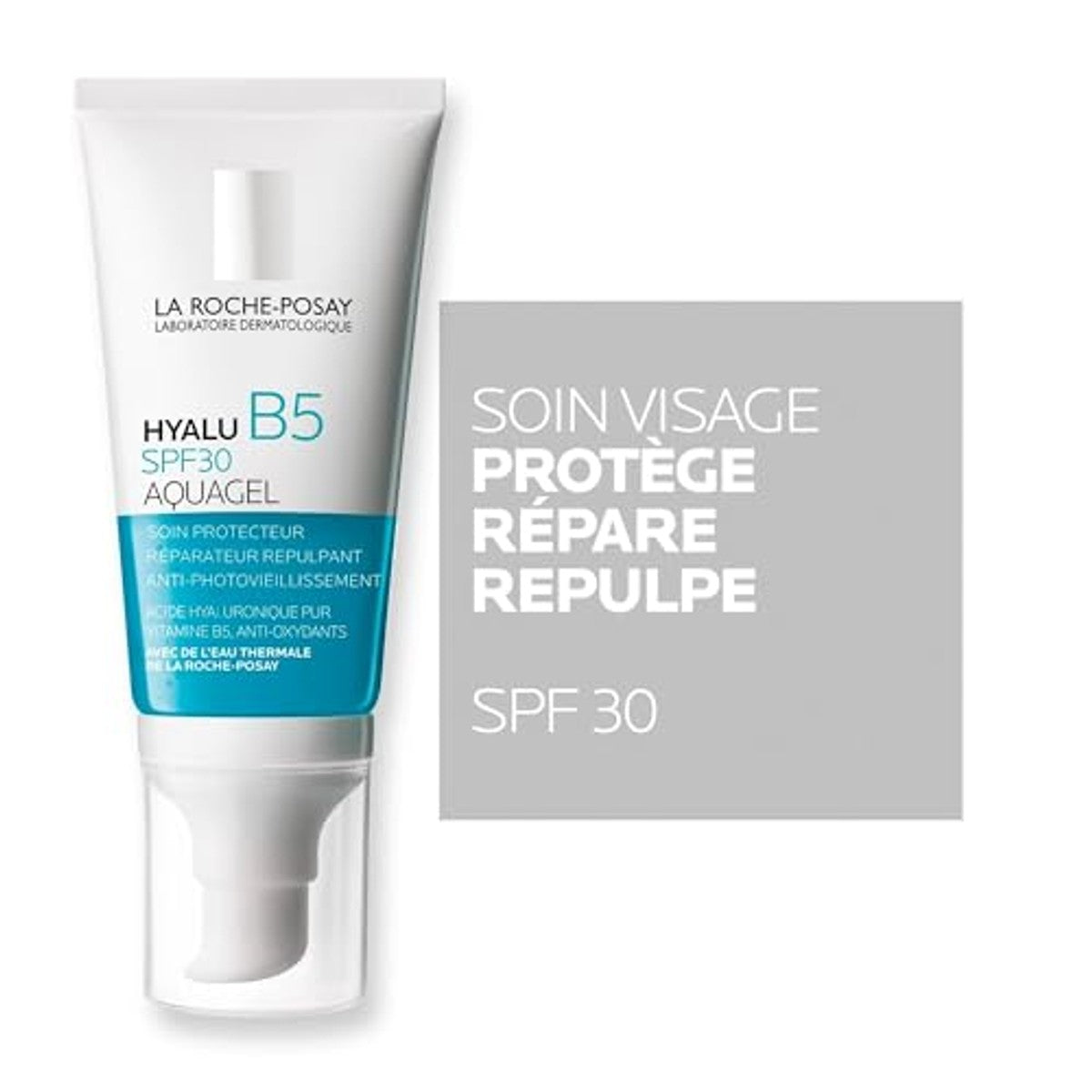 La Roche-Posay Hyalu B5 Aquagel SPF 30 Anti-aging Verzorging Gezicht 50 ml - 3-pack