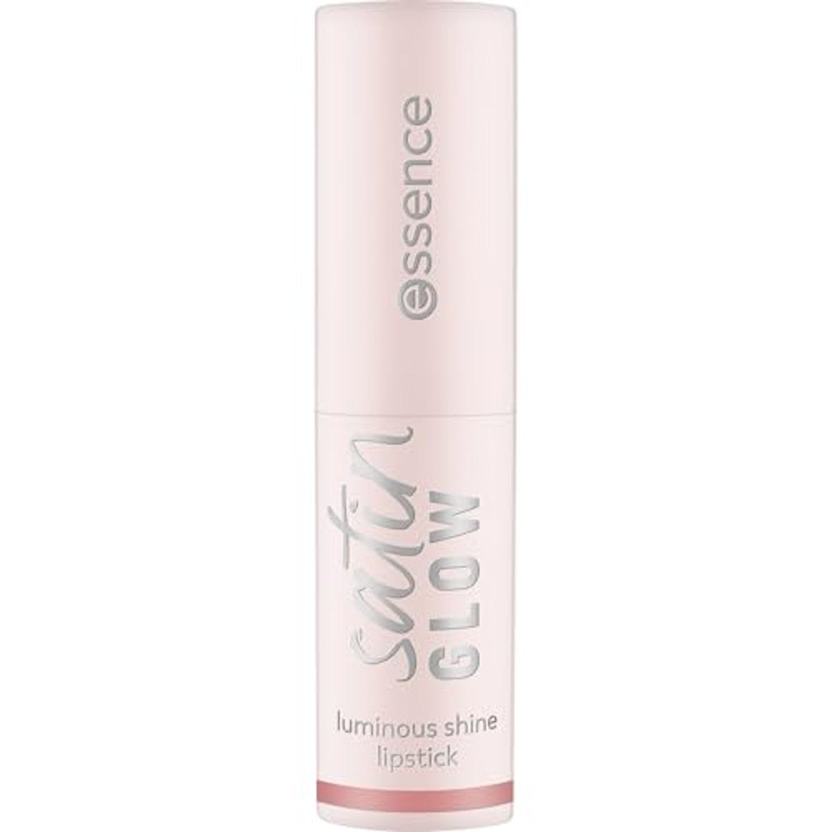 essence satin Glow Luminous Shine lippenstift, nr. 02, roze, stralend, kleurintensief, veganistisch, zonder parabenen, zonder microplastic deeltjes, vrij van nanodeeltjes, per stuk verpakt (3,5 g) | Lippenstift, stralende afwerking – Essence Cosmetics
