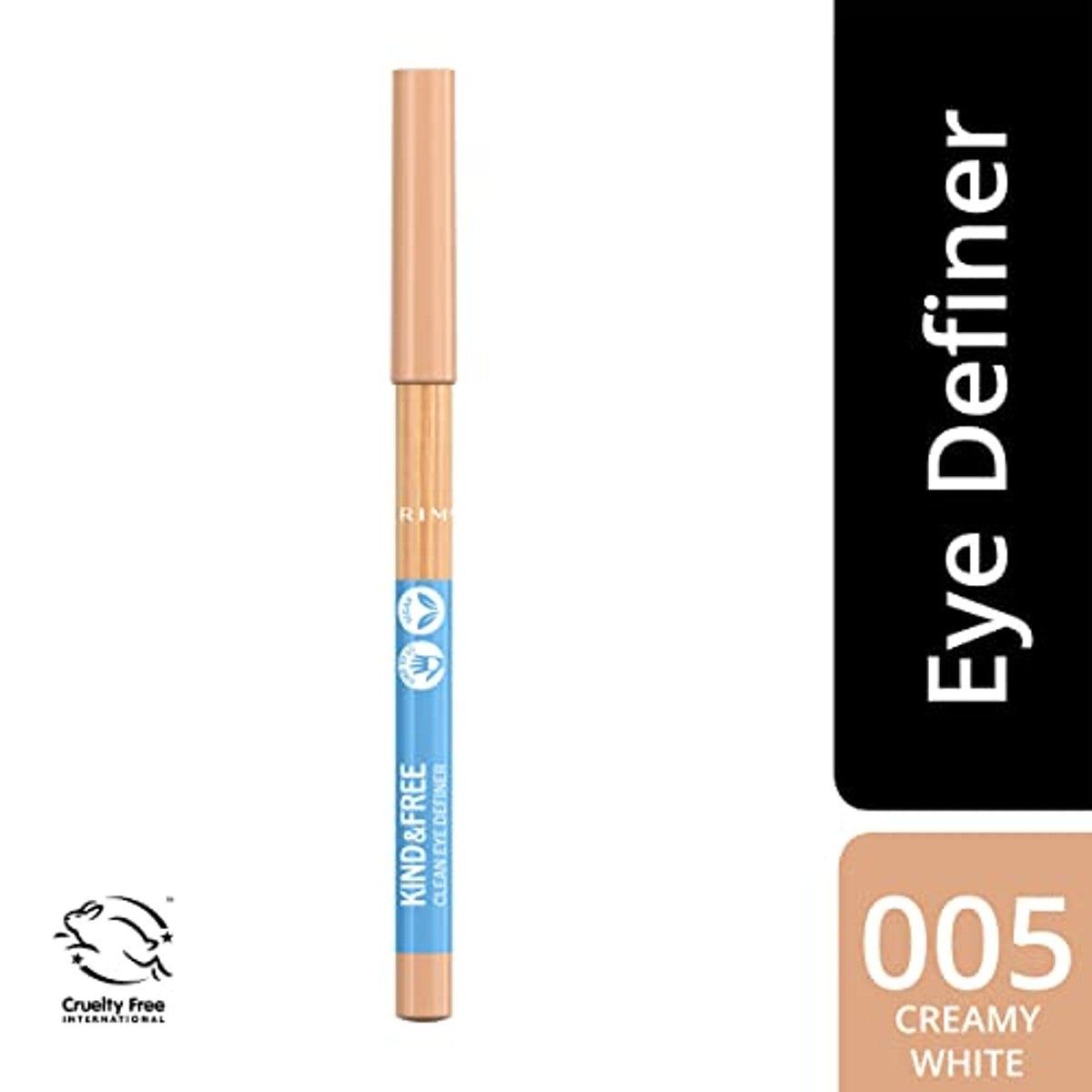 Rimmel London Kind & Free Clean Eye definer 1,1 gr - 6 stuks