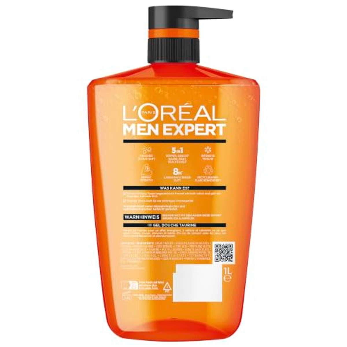 L'Oréal Men Expert Hydra Energy 3-in-1 Douchegel 6 x 1000 ml - Voordeelverpakking