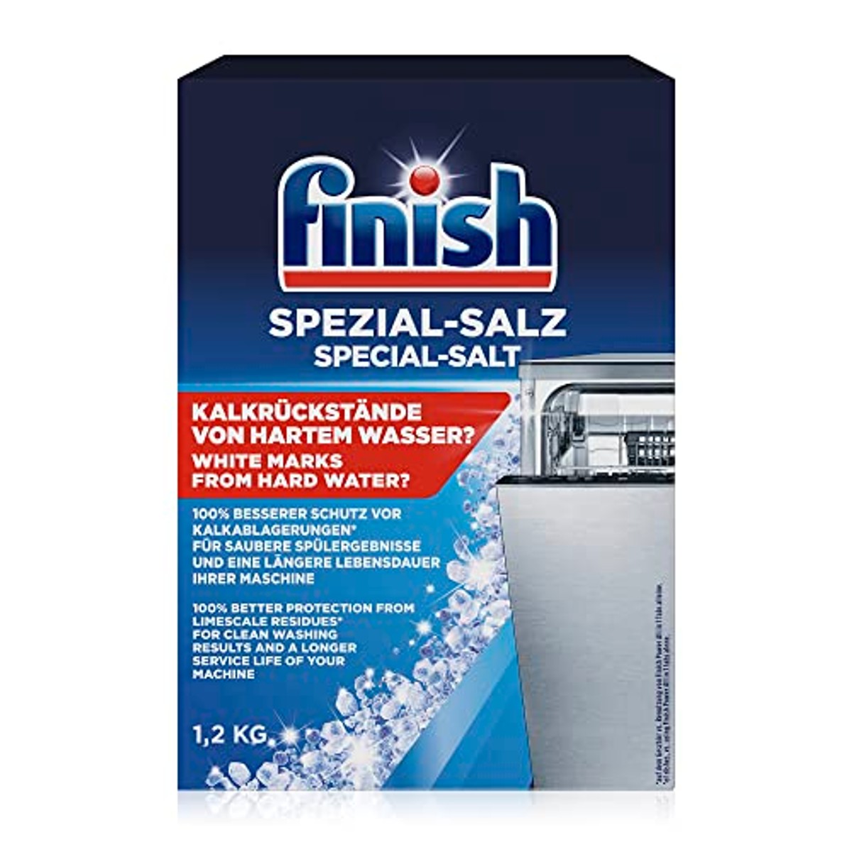 Finish Speciaal zout vaatwasserzout multipack 8 x 1,2 kg – Finish