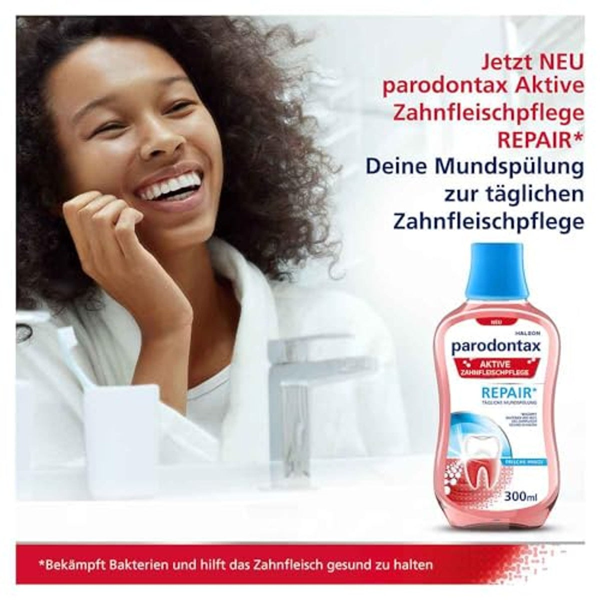 Parodontax Tandvlees Active Repair mondspoeling 300 ml – Parodontax