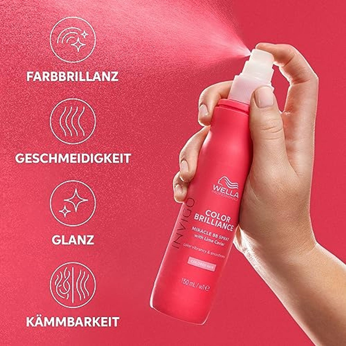 Wella Professionals Invigo Color Brilliance Miracle BB Spray 3 x 150 ml - Voordeelverpakking