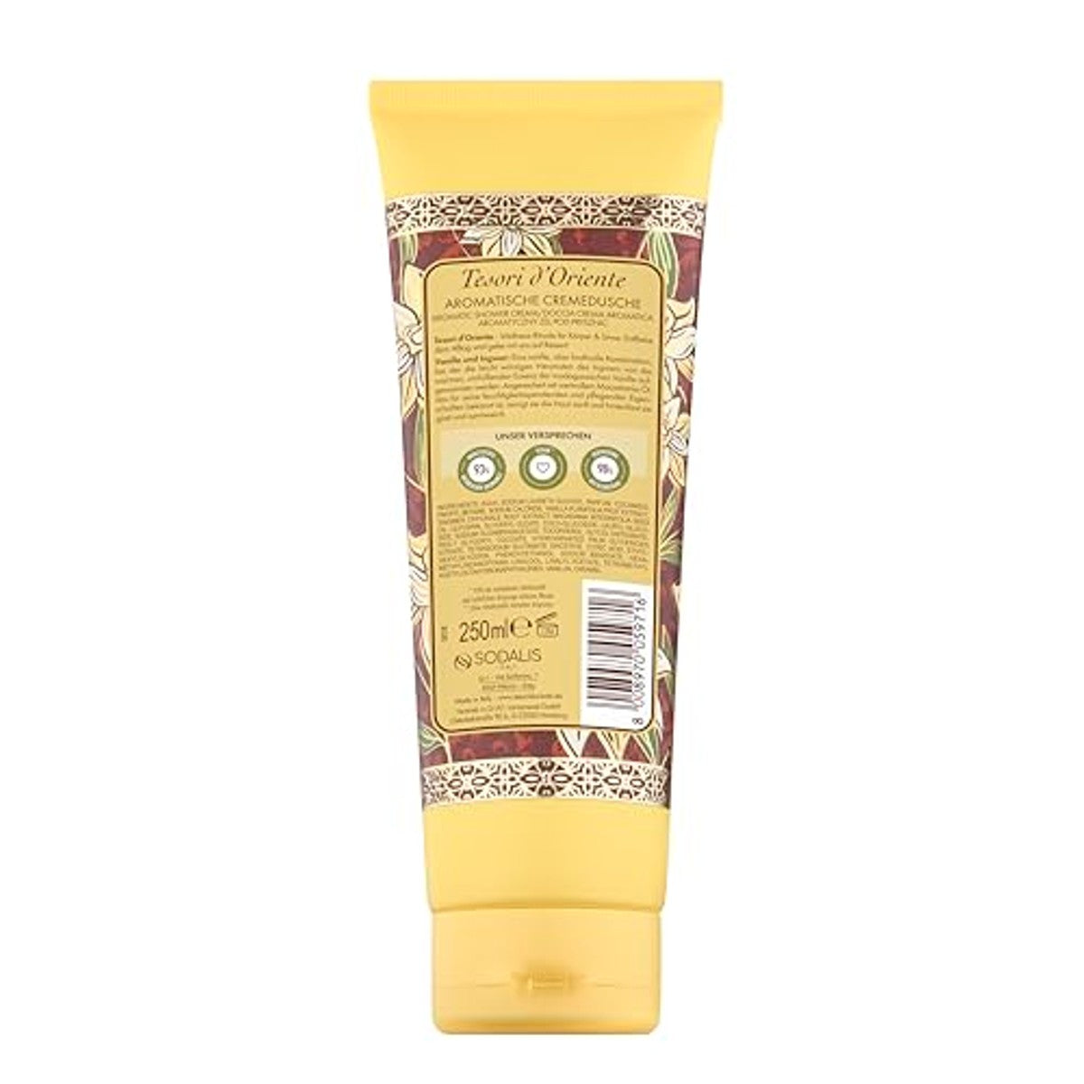 Tesori d'Oriente Crèmedouche Royal Vanilla 3 x 250 ml - Voordeelverpakking – foto 3