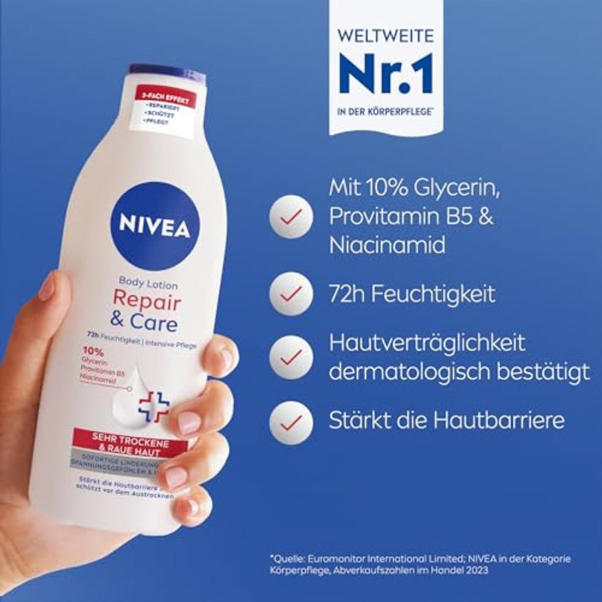 NIVEA Repair & Care Body Lotion 400 ml – NIVEA