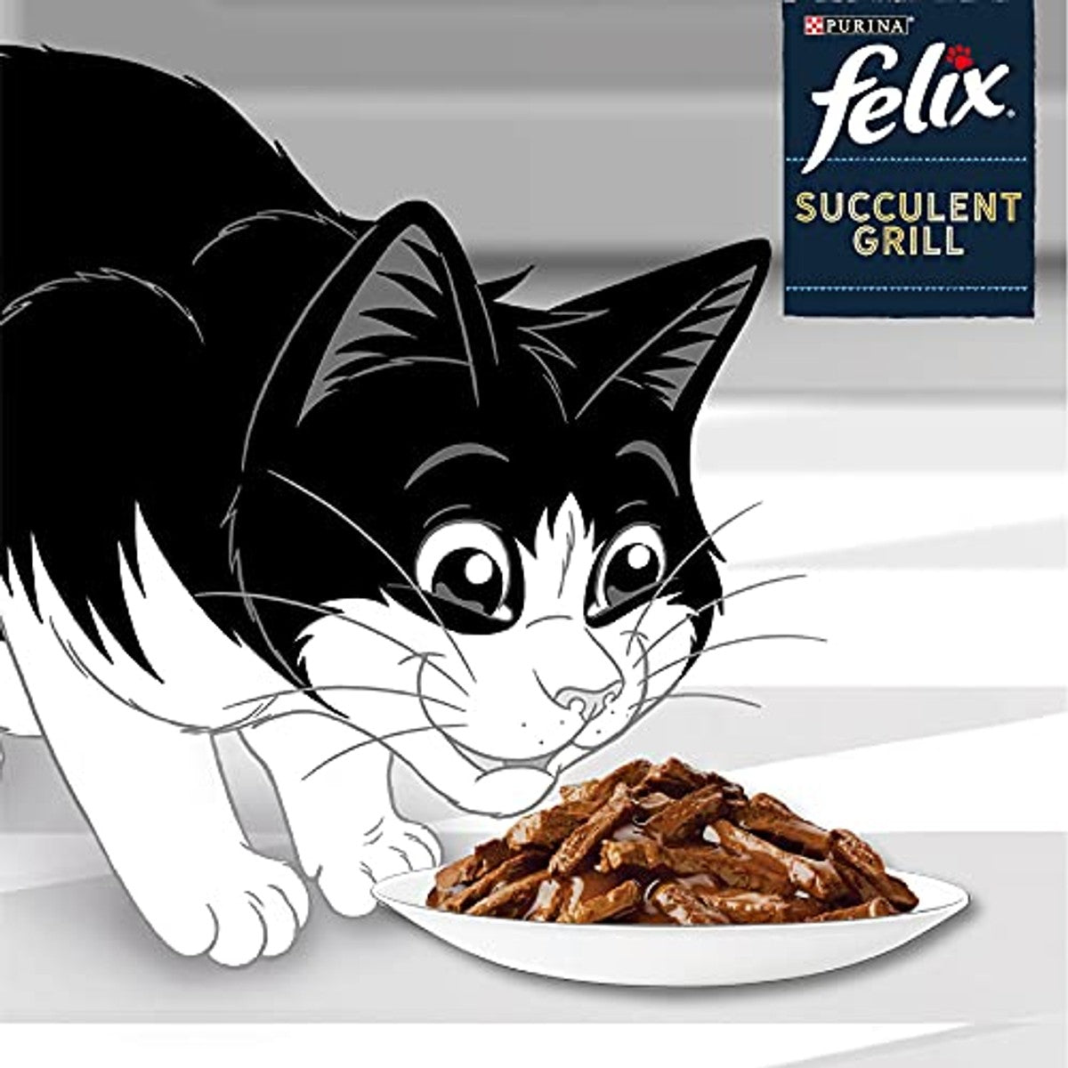 Felix Succulent Grill natvoer kattenvoer 72 x 80 g – foto 3