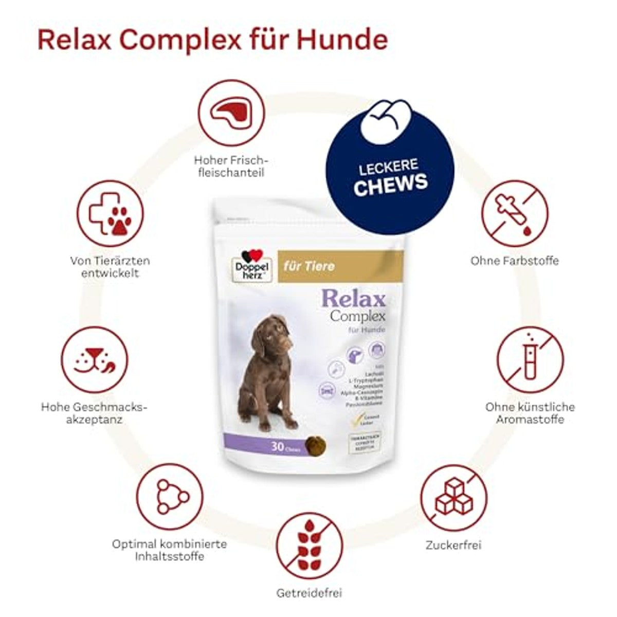Doppelherz voor dieren Relax Complex voor honden – Doppelherz