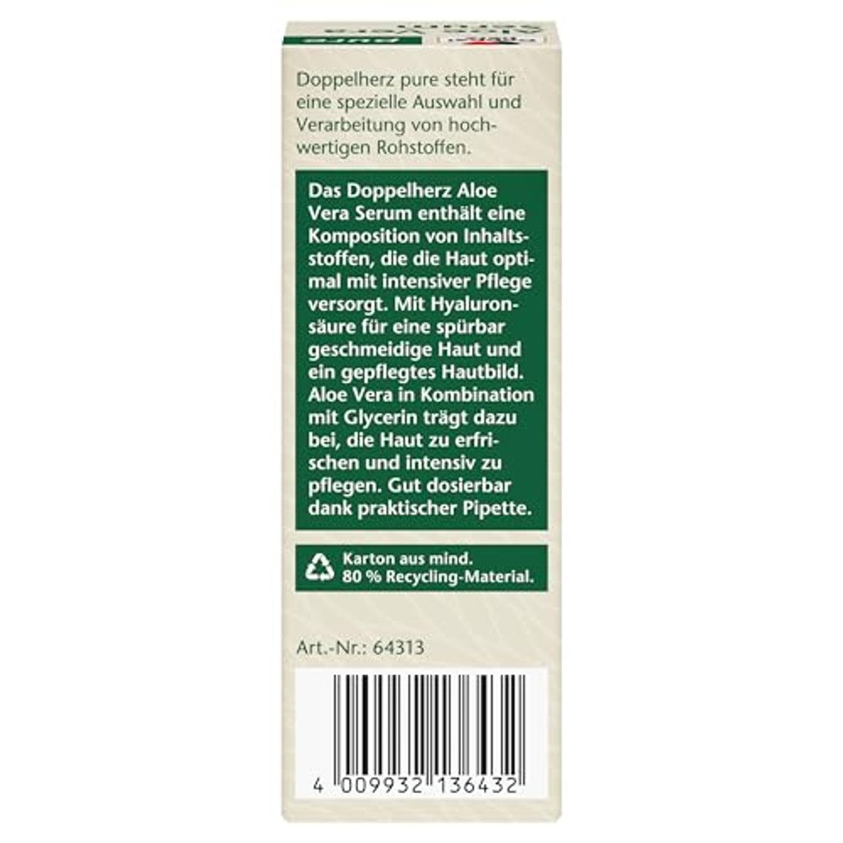 Doppelherz pure Aloe Vera Serum 50 ml - 6-pack