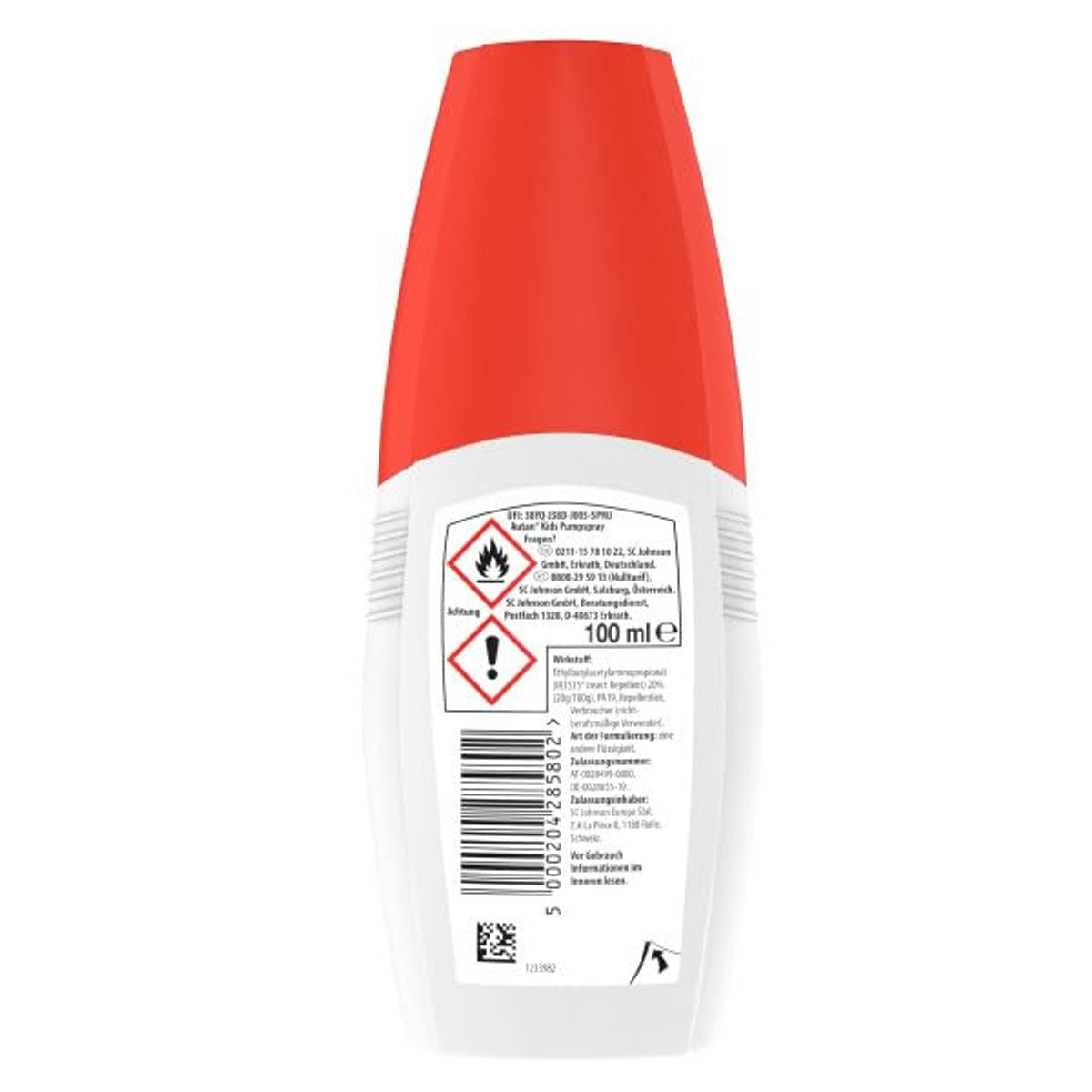 Autan Travel Essentials Kids Pompspray 3 x 100 ml - Voordeelverpakking