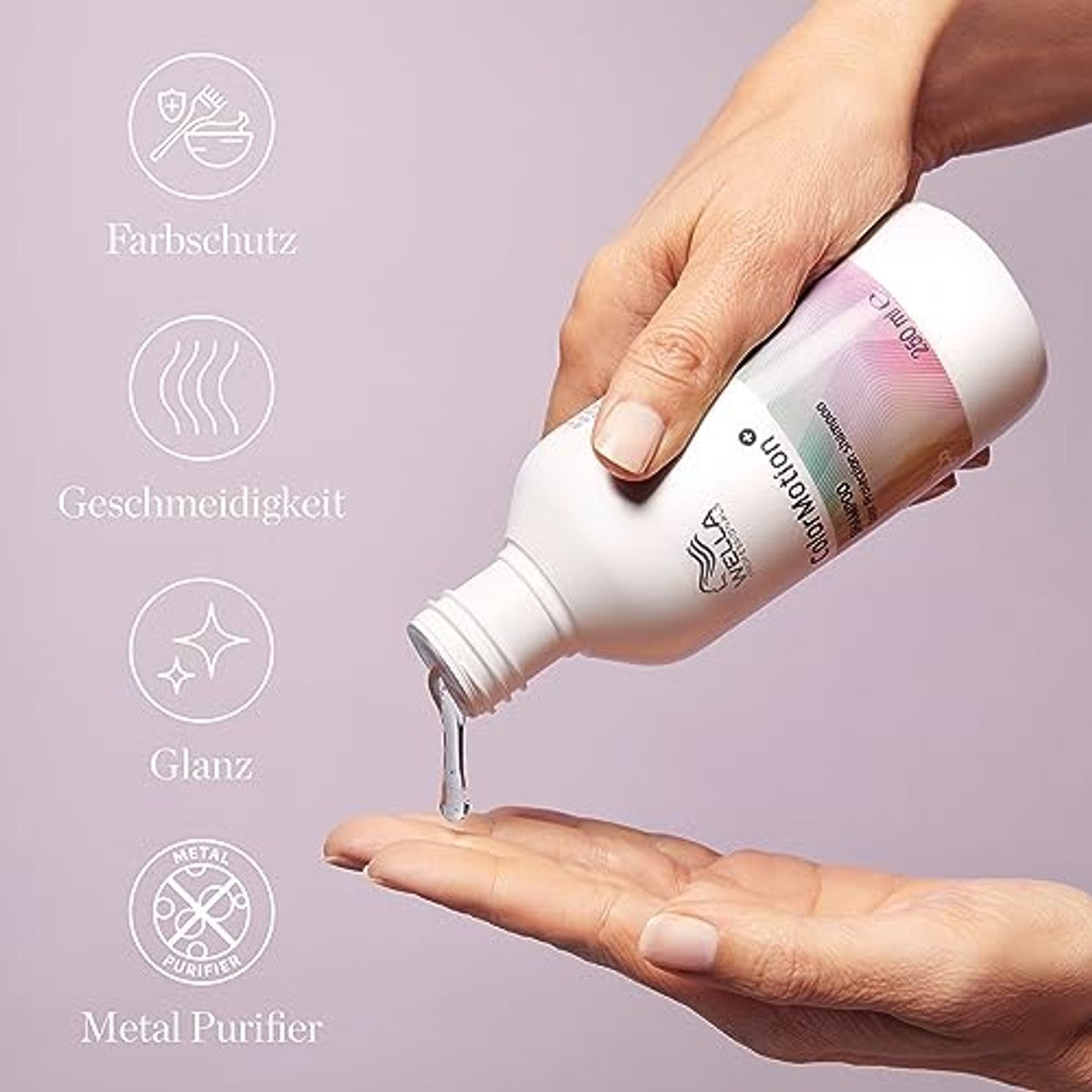 Wella Professionals ColorMotion+ Dieptereinigingsshampoo 3 x 250 ml - Voordeelverpakking