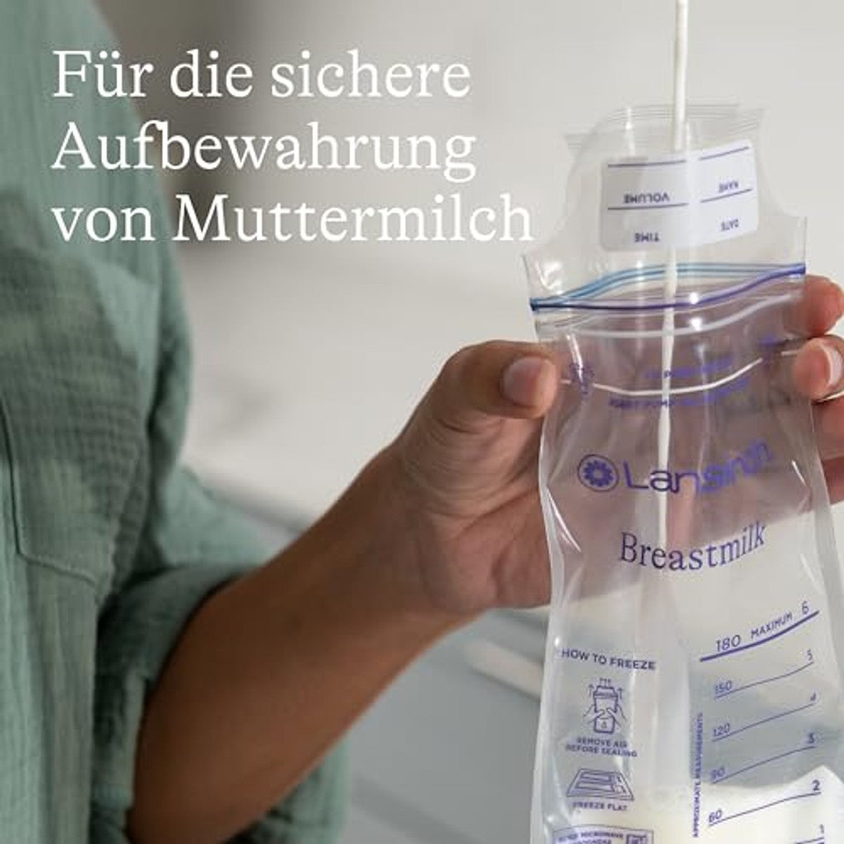 Lansinoh Moedermelkzakjes 25 stuks - 6-pack